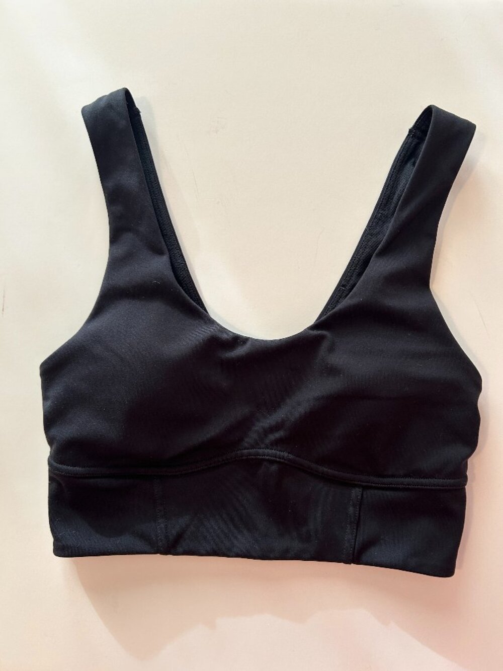 All in Motion Longline Black Sports Bra Size XS